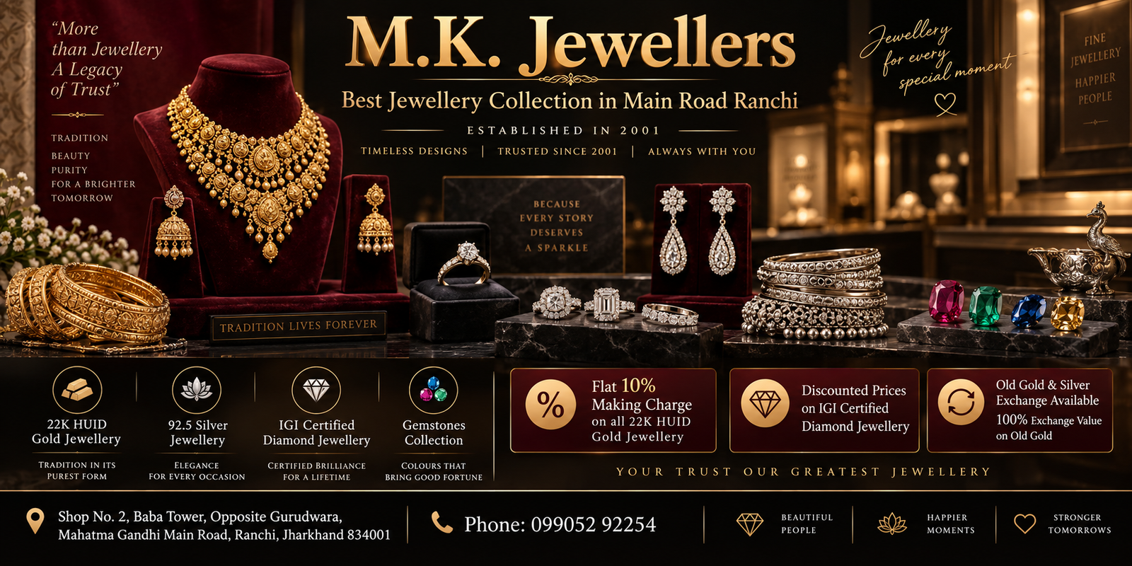 Best Jewellery Collection in Main Road Ranchi